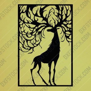 dxfstockcom-cnc-best-design-deer-2