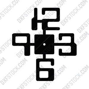dxfstockcom-cnc-clock-simple-design-1