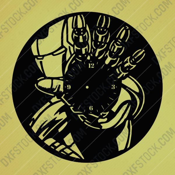 dxfstockcom-cnc-clock-watche-ironman-design-2