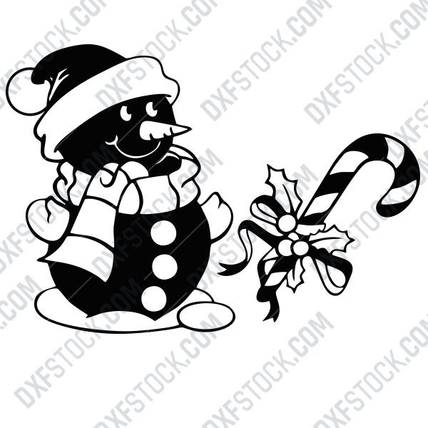 dxfstockcom-cnc-snowman-candy-cane-125-1