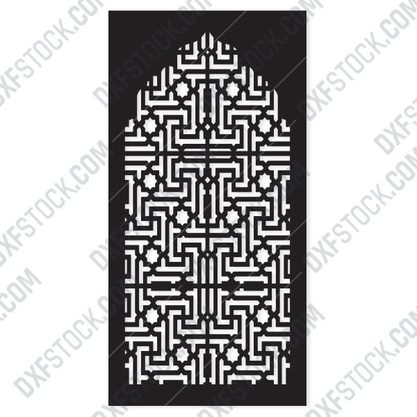 Pattern panel screen Design files - EPS AI SVG DXF CDR R00152