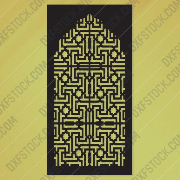Pattern panel screen Design files - EPS AI SVG DXF CDR R00152