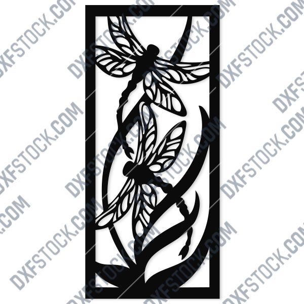 Wall decoration DXF CDR and EPS File For CNC Plasma Router 