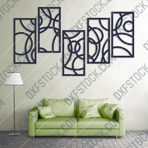 Wall Frames Decorative Vector Design files - DXF SVG EPS AI CDR