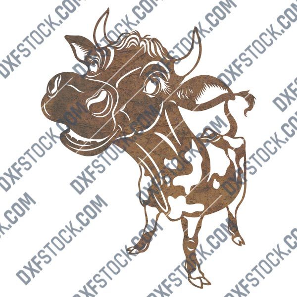 Symbol of 2021 bull design files - DXF SVG EPS AI CDR