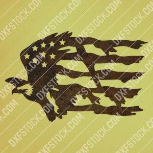 American Eagle Design files P0286 - EPS AI SVG DXF CDR