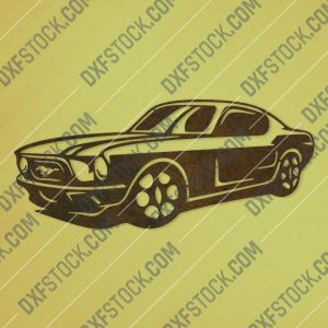 Old car vector design files - DXF SVG EPS AI CDR