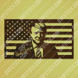 Signature TRUMP vector files - EPS AI SVG DXF CDR