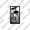 Dolphin Wall Decor DXF Files