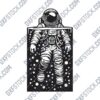 Astronaut in Water DXF Pattern